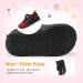 JOINFREE Baby Sneakers - Soft Anti-Slip Sole First Walkers, Red Black, 0-6 Months - Buy Online on GoSupps.com