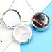 Travel Pill Box - 3 Compartment Portable Pill Organizer with Planet View Design - Compact Medicine Case for Handbag & Pocket - Buy Online on GoSupps.com