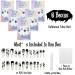 144 Pieces Halloween Glow in The Dark Press on Nails - Luminous Coffin Nails with Glue | Spider Web Design for Women & Girls - Perfect for Halloween Party Decor - Buy Online on GoSupps.com