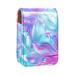 Lipstick Case Leather Lip Gloss Lipstick Organizer with Mirror Mini Lipstick Holder Bag Color Flowers W005k8rwnv