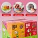 Bob Snail Healthy Snacks Sweet & Sour Family Pack - Fruit Rolls with Mango Raspberry & Cherry Candy box Fruit Snacks All Natural Healthy Snacks for kids No Added Sugar 80 pcs Pack / 800 gram candy bulk Mango Raspberry Cherry - Buy Online on GoSupps.com