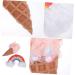 Buy 2pcs Rainbow Bath Sponges - Exfoliating Mesh Pouf Shower Balls for a Luxurious Bath Experience | Bath Accessories & Loofah Scrubber - Buy Online on GoSupps.com