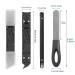 VOGARB Portable Nail Clippers for Thick Nails - Ultra Slim Folding Design with Safety Lock and File - Double Head Curved Trimmer for Toenail and Fingernail - Wide Jaw Opening Cutter (Black) - Buy Online on GoSupps.com