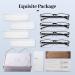 LUFF 4PACK Reading Glasses for Men & Women - Anti Blue Light Computer Readers 1.5x - Comfortable & Stylish - Buy Online on GoSupps.com