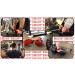Branded Boards HD Cotton Padded Weightlifting Deadlifting Straps | Camo Red & Black 1 Pair + 50ml Liquid Chalk Bottle - Buy Online on GoSupps.com