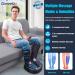 Comrelax Pro Shiatsu Foot Massager with Heat and Air Compression - Circulation Leg Massager for Pain Relief and Muscle Relaxation - Multiple Massage Modes and Intensities - Buy Online on GoSupps.com