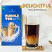 Bubble Tea Kit Gift Set - DIY Boba Tea Set with Tapioca Pearls, Milk Tea Powder, Glass Pint & Steel Straw - Buy Online on GoSupps.com