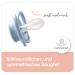 Nip Schnuller My Butterfly - Eco-Friendly Silicone Pacifier for 5-18 Months - Lightweight Jaw-Friendly Design in Blue - Buy Online on GoSupps.com
