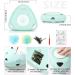 Pawaboo Interactive Cat Toy with 3 Replacement Rotating Feathers - Automatic Electronic Teaser Toy for Indoor Cats in Lake Blue - Buy Online on GoSupps.com