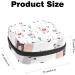 Alpaca Cactus Pattern Sanitary Napkin Storage Bag Menstrual Pad Bag Portable Menstrual Period Sanitary Pouch Zipper Tampons Collect Bags for Teen Girls Women Ladies Color 5 - Buy Online on GoSupps.com