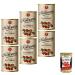 Italian Gourmet E.R. Lot de 6 tomates Molisana Datterini Puglia - 400 g + Italian Gourmet Pulpa 400 g