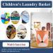 Homele Large Round Storage Basket - Cute Collapsible Laundry Organizer and Toy Bin - Waterproof Nursery Hamper - Fox Design - Buy Online on GoSupps.com