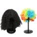 Kaiersi 2 PCS Wig Stand - Portable 14.1 Inch Hat Display for Multiple Wigs - No Slip Stable Design - Easy Assembly - Black - Buy Online on GoSupps.com