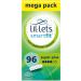 Lil-Lets Non-Applicator Super Plus Tampons X 96 | 6 Packs of 16 | Heavy Flow & Non-Applicator Regular Tampons X 96 | 6 Packs of 16 | Light to Medium Flow + Regular Tampons X 96 - Buy Online on GoSupps.com