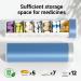 Together 7-Day Pill Organizer | Cute Weekly Travel Pill Box for Vitamins & Supplements | Daily Medication Holder (Blue) - Buy Online on GoSupps.com