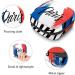 Anna Cowper French Flag Paris Menstrual Storage Bag - Portable Period Pouch for Women and Teen Girls - Multi-colored - Buy Online on GoSupps.com
