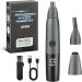 3 in 1 Nose Hair Trimmer for Men & Women - Painless Precision Ear & Facial Trimmer - Rechargeable Dual Edge Razor with IPX7 Waterproof Design - Buy Online on GoSupps.com