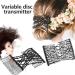 Crystal Bead Hair Combs Set - Magic Elastic Double Clips for Women's Styling - Buy Online on GoSupps.com