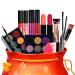 Professional Makeup Sets - Mknzome 16-Piece Starter Kit with Portable Makeup Bag | Eyeshadow Lip Gloss & Christmas Gift - Buy Online on GoSupps.com