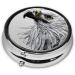 Portable 3-Compartment Eagleround Pill Box Organizer - Ideal for Travel & Everyday Use - Buy Online on GoSupps.com