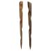Rosewood Conical Spiral 6 Inch Hair Sticks - Hawaiian Style - Buy Online on GoSupps.com