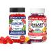 Lunakai USA Made Creatine & Shilajit Gummies Bundle Recovery & Wellness Support 60 Non-GMO Gummies Each