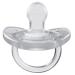 Chicco PhysioForma 100% Soft Silicone Pacifier 0-6m Clear Orthodontic Nipple BPA-Free 2-pack with Sterilizing Case - Buy Online on GoSupps.com