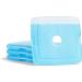 Cool Coolers by Fit + Fresh - Slim Reusable Ice Packs (4PK) for Lunch Boxes, Camping, & Beach Coolers - Long-Lasting Blue - Buy Online on GoSupps.com