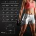 Shiny Metallic High Waisted Rave Shorts for Festival and Dance | Space Silver - Small - Buy Online on GoSupps.com