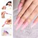 BURANO Glow in The Dark Poly Extension Nail Gel Kit with LED Lamp - Nail Extension Builder Gel for Salon-quality Nails - Buy Online on GoSupps.com