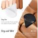 2 Pcs Triangle Velvet Makeup Powder Puffs - Black & White - Buy Online on GoSupps.com