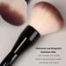 Banidy Large Makeup Foundation Brush - Flawless Powder & Bronzer Brush for Blending & Buffing - Perfect for Loose Powder & Liquid Foundation (Black - Buy Online on GoSupps.com