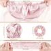 6-Piece Silk Bonnet & Scrunchies Set for Women and Girls - Silk Night Sleep Cap & Ponytail Holder for Hair Care and Makeup - Buy Online on GoSupps.com