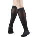 Truform Sheer Compression Stockings for Women | 15-20 mmHg Knee High | 20 Denier Charcoal Large - International Shipping Available - Buy Online on GoSupps.com