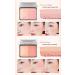 SKINFOOD Buttery Cheek Cake Twin 01 Mellow Strawberry - 0.34 oz (9.5g) - Long Lasting Matt Natural Glow - 2 Shades - Buy Online on GoSupps.com