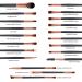 20-Piece Eye Makeup Brush Set | Blending Tools for Shadow Eyeliner Brow & Lip | International Shipping Available - Buy Online on GoSupps.com