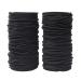 COEETR hair tie 200 pieces hair tie girl hair tie women without metal elastic hair straps ponytail holder for girls women hairstyles black