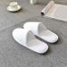 Wankd 5 pair of disposable lip white disposable shoes terry lipers disposable slippers universal size for women and men (white) 20*30cm white