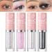 Erinde Liquid Glitter Eyeshadow Makeup  Shimmer Metallic Glitter Eye Shadow  Quick Drying  High Pigmented  Lightweight Water Texture Glitter Glue  Creates Korean Sparkly Eye Makeup  1238 4PCS