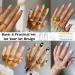 Clear Silicone Jelly Stamper Nail Dotting Pen & Scraper Set for French Tip Nail Art Manicure - Buy Online on GoSupps.com