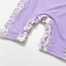 Bonverano Baby Girls Long Sleeve Swimsuit UPF 50+ Sun Protection - Lavender (12-18 Months) - Buy Online on GoSupps.com