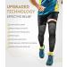 MGANG Full Leg Compression Sleeves for Men & Women | 20-30mmHg Thigh High Support Stockings for Pain Swelling & Varicose Veins | XXL Black | Ideal for Running & Sports - Buy Online on GoSupps.com