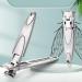 Professional Nail Clippers | Nail Clippers | Stainless Steel Nail Clippers | Precision Nail Trimmers | Curved Edge Nail Trimmers | Nail Clippers with Catcher | Heavy-Duty Nail Clippers | Curved Edge Silver - Buy Online on GoSupps.com