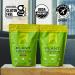 Ascent Organic Plant Based Protein Powder - Dairy Free Vegan, Soy & Gluten Free, No Added Sugar, Chocolate Flavor - 18 Servings, 40 Servings - Buy Online on GoSupps.com