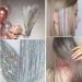 Silver Fairy Hair Tinsel 600 Strands | Heat Resistant Extensions for Christmas & New Year Party - Buy Online on GoSupps.com