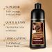 3-in-1 Hair Dye Shampoo Light Brown | Argan Oil Color for Gray Hair | Instant & Natural Hair Dye Kit for Men & Women Long-Lasting Results - Buy Online on GoSupps.com