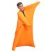 Special Supplies Orange Sensory Body Sock Full-Body Wrap to Relieve Stress, Stretchy, Breathable Cozy Sensory Sack for Boys, Girls, Safe, Comfortable, Calming Relief Cocoon (Small 40"x27") Small (Pack of 1)