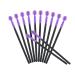 50PCS Disposable Silicone Eyelash Mascara Wands Brushes - Professional Makeup Tool Set (Purple) - Buy Online on GoSupps.com