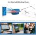 Rimless Photochromic Bifocal Reading Glasses | Blue Light Blocking | Lightweight Transition Sunglasses for Men & Women | Black | 1.5x - Buy Online on GoSupps.com