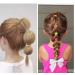 300 Pack Hair Ties for Babies Toddlers & Girls - Elastic Rubber Bands - Non-Damaging Ponytail Holders - Colorful & Black - Laicky - Buy Online on GoSupps.com
